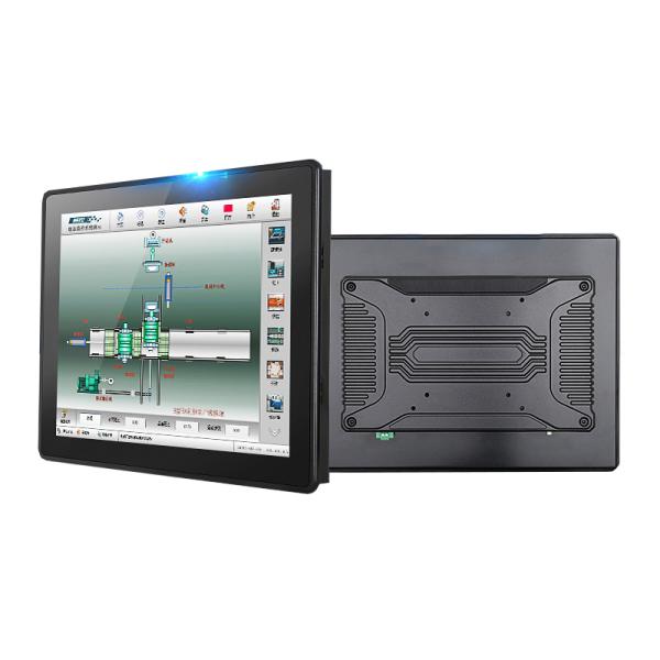 Quality 24 Inch Electronic Display Board for Production Workshops Industrial Linux/win10 11 All in One Embedded/wall-mounted Aluminum Alloy Touch Panel Pc Computer for sale