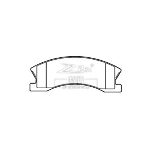 Buy cheap Jeep Grand Cherokee V6,Ceramic Brake Pad,D945,5093183AA,F from wholesalers
