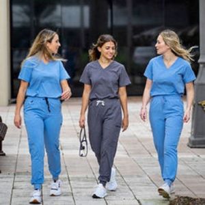 Buy cheap China factory custom cotton and polycotton workwear hospital medical scrub uniforms for doctor from wholesalers