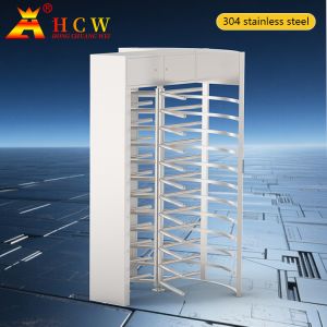 Buy cheap Pedestrian Revolving Door Turnstile SUS304 Turnstyle Automatic Gates from wholesalers