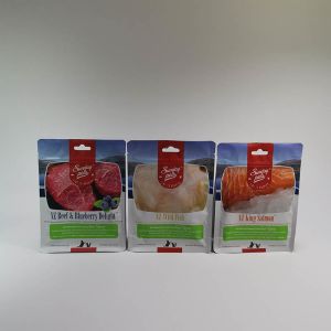 Buy cheap 50g 205x150mm 100 Micron Recyclable Dog Food Packaging from wholesalers