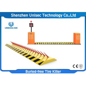 Buy cheap Electronic Hydraulic Tyre Spike Barrier / Automatic Spike Barrier IP67 from wholesalers