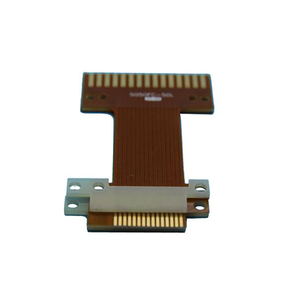 China Polyimide Material Flex Printed Circuit Board Pin Connector SMT HASL Surface on sale China Polyimide Material Flex Printed Circuit Board Pin Connector SMT HASL Surface on sale
