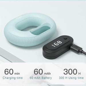 Buy cheap Page Turning Grip Ring Bluetooth Connection Brush Jitterbug Video Silicone Hand Strength Exercise Grip Counter Grip Ring from wholesalers