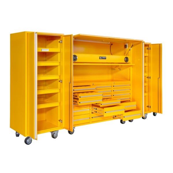 Buy cheap Silver Heavy Duty Rolling Tool Cabinet and Tools Box Set with Performax Side Cabinet from wholesalers