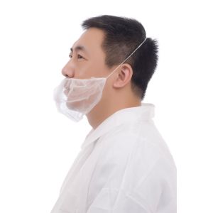 Buy cheap Non Washable Single Elastic Disposable Beard Cover For Clean Environment from wholesalers