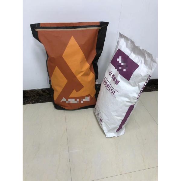 Flexo Printing Method 25kg Pinch Bottom Paper sacks Accept Custom Capacity