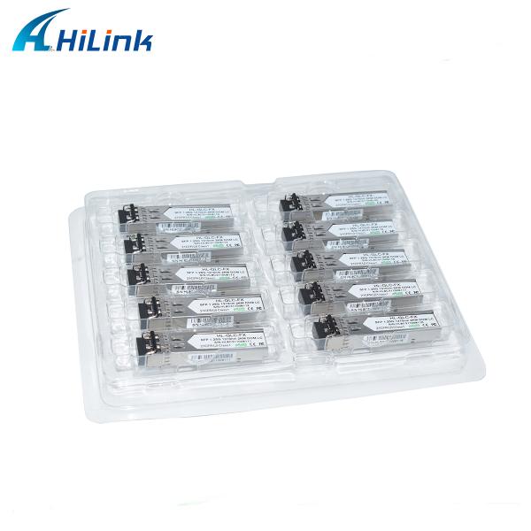 Quality 1.25G SFP 2km Transceiver 1000Base-SX 1310nm Duplex LC for MMF with RoHS Compliance for sale