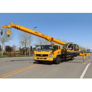 Buy cheap 6T Lorry Mounted Crane Hydraulic Power With Air Brake from wholesalers