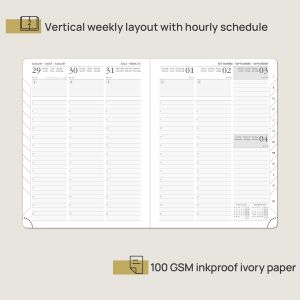 Buy cheap Donau Blue Vertical Layout Weekly Planner With FSC Certified Paper from wholesalers