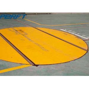 Buy cheap Rail Material Handling Turntable which can turn to 360 degrees for warehouse to rotate a trailer from wholesalers