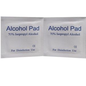 Cleansing and Antiseptic wipe Pre-injection Alcohol Swab IPA pad in custom size