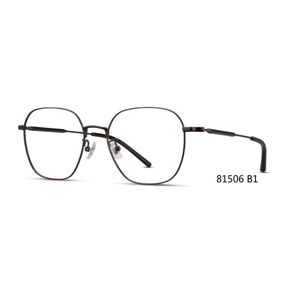 Quality Unisex Optical Acetate Metal Eyeglasses Frames Fashionable Square for sale