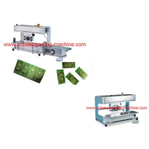 Automatic FR4 CEM1 PCB Depaneling Equipment Motor Driven With Speed Controller