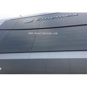 Buy cheap Mould Proof Curtain Wall Panel , PVDF Coated 6mm Aluminium Composite Panel from wholesalers