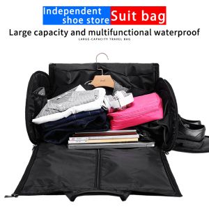 Wholesale Multifunction Waterproof men business Travel Duffle Custom logo