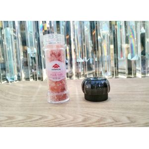 Buy cheap Transparent Manual Salt and Pepper Grinder Clear Bottle Plastic Grinder Salt and Pepper Mill with Condiment from wholesalers