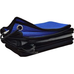 Customized Embroidery Logo Clip Convenient Hook Loop Waffle Microfiebr Golf