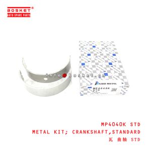 Buy cheap MP4040K STD Standard Crankshaft Metal Kit suitable for ISUZU from wholesalers