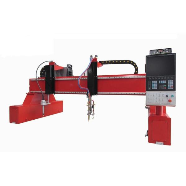 Economic 1000W CNC Gantry Plasma Flame Cutting Machine For Steel Structure