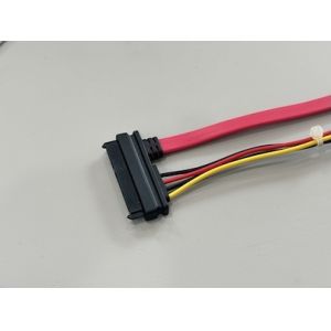 Buy cheap SATA 22Pin Power & Data Cable Connector – 7Pin SATA Male with 4Pin PCB Power Wire Harness for HDD / SSD / Server from wholesalers