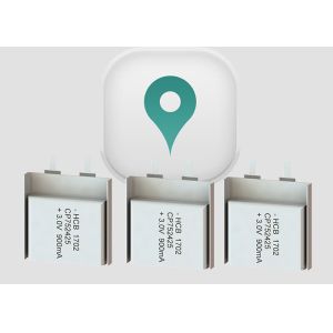 Buy cheap 900mAh 3.0V CP752425 Lithium Pouch Cell from wholesalers