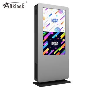 Buy cheap Air Cooled 49in LCD Digital Signage Kiosk Automatic Photosensitive from wholesalers