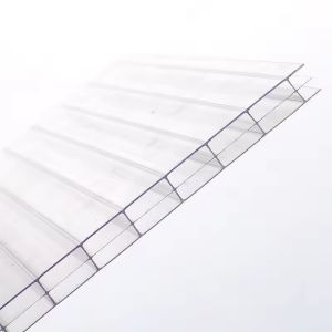 Buy cheap Greenhouse Polycarbonate Roofing Sheet PC Embossed Sheets Polycarbonate Hollow Plastic Roofing Transparent Panels from wholesalers
