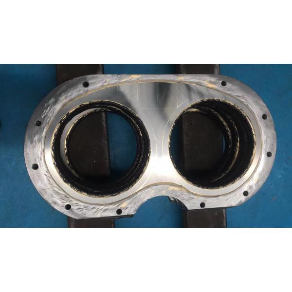 Quality 260 230 200 Sany Zoomlion PM XG Pumper Concrete Glasses Plate And Pump Wear Ring With 8mm Double Alloy for sale