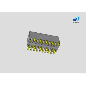 Buy cheap Female header, PCB Mount Receptacle, Vertical, Board-to-Board, 20 Position, 0.8mm Pitch, Shrouded, Gold Flash, SMD from wholesalers