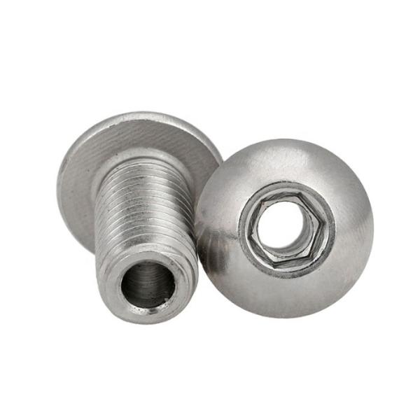 Quality Stainless Steel #8 Hollow Pan Head Screw With Hex Head for sale