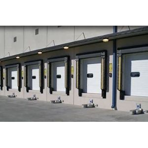 Buy cheap Fireproof Loading Dock Shelters Polyester Fabric Automatic With Remote Controlled from wholesalers