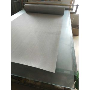 High Precision Low Enlongation Stainless Steel Screen Printing Mesh