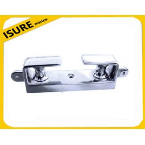 Buy cheap angle fairleads with two wheels stainless steel bow chock from wholesalers