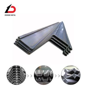 Buy cheap China Type U Z II 2 Shape Hot Rolled PU32-1 PU32+1 PU 32 Larsen Sy390 Sy295 Ms Mild Low Carbon Steel Sheet Pile for Struction Factory Price from wholesalers