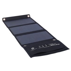 21W Foldable Solar Panel Charger For Phone Laptop Fabric ETFE Portable Mini