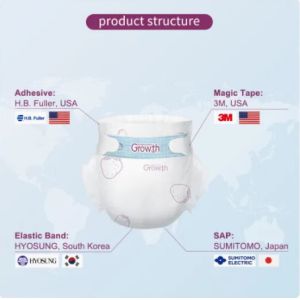 Ultra light & soft disposablle baby diaper/pant diaper