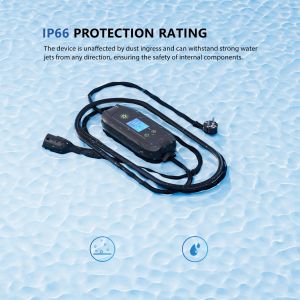 3.5kW Portable EV Charger with Type 1 Plug IP67 16A Output