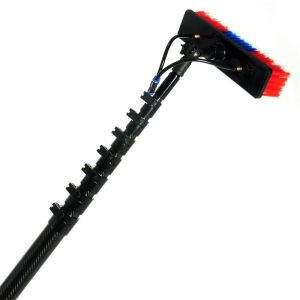 Flexibiable Carbon Fiber Telescopic Pole Durabable For Mast Pole