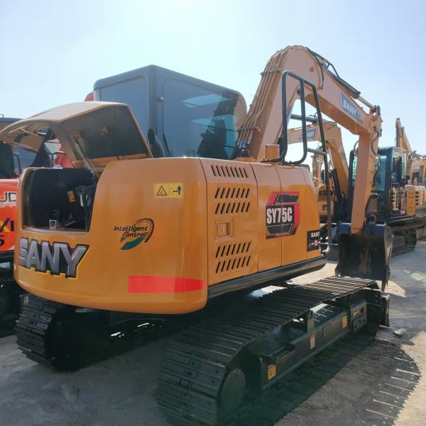 Buy cheap Used Sany75C Excavator Advanced Hydraulic System for Fuel Efficiency and Stability from wholesalers