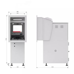 Buy cheap Self Service Solutions Atm Cash Deposit Machine Cash Teller Machine from wholesalers