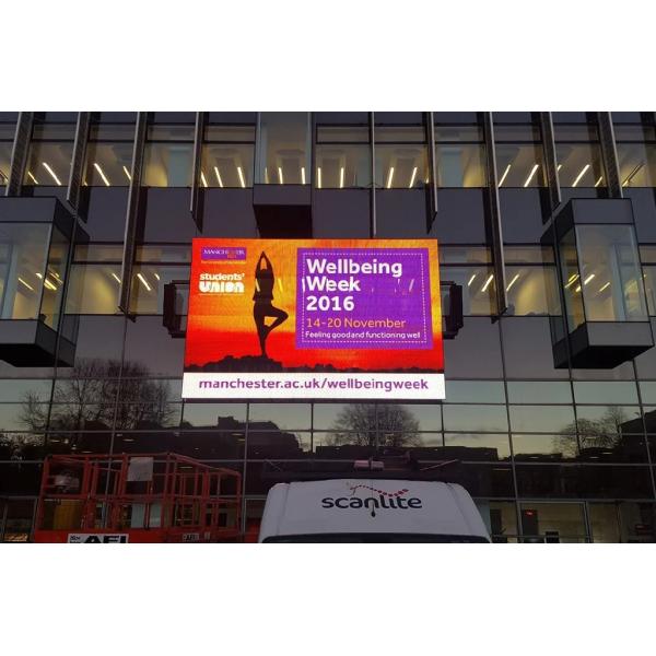 SMD3535 P6 P8 P10 LED Video Wall Screen 7200nits Led Advertising Board