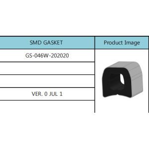 Buy cheap 20mm SMD Gasket Elastic Recovery , Silicone Flat Round Rubber Gaskets from wholesalers