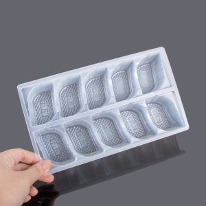 Buy cheap 10 Compartments Soft Plastic Food Tray Dumpling Packaging from wholesalers