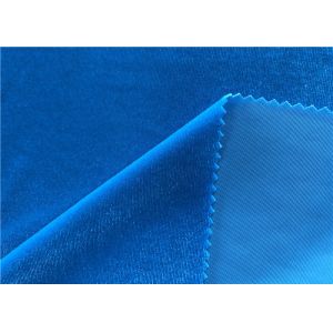 Stretch Knitting Velvet Crushed Fabric Polyester Spandex