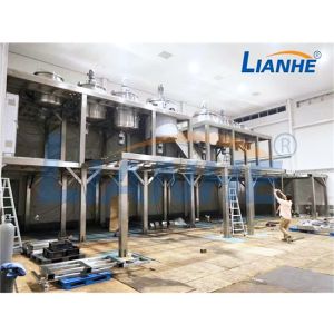 Buy cheap Shampoo Chemical Liquid Homogenizer Emulsifier Mixer Industrial Mixing Tank from wholesalers