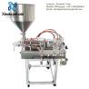 Semi Automatic Desktop Plastic Pouch Sealing Machine,Spout Pouch Double Head Paste Filling Machine for sale