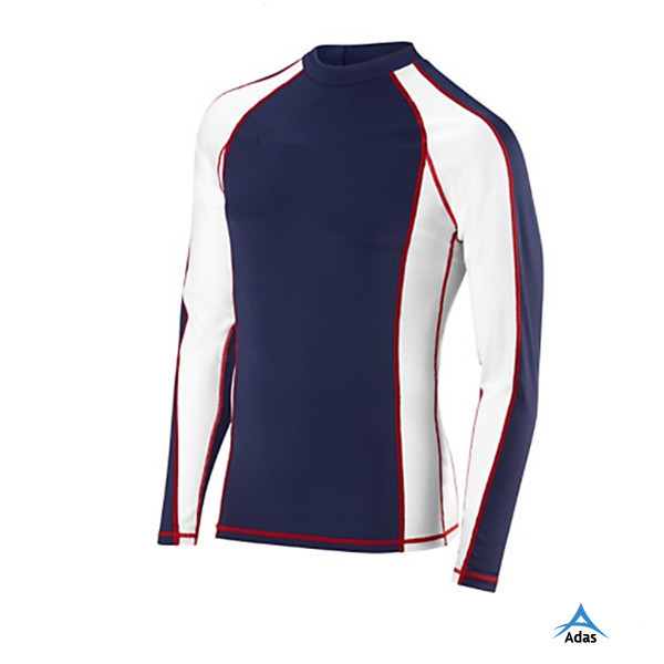Buy cheap Unisex Compression UPF Swim Shirts Mens Rash Guard Long Sleeve Clothing Custom from wholesalers