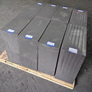 Buy cheap Fine Grain Size 8 um Roughing and Finishing Graphite Electrode Block EDM from wholesalers