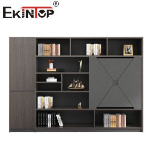 Modern Style CEO Filing Cabinet With Wood Drawer Office Furniture